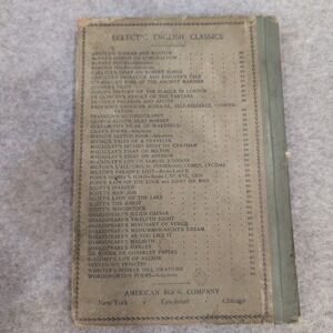 1898 Eclectic English Classics Geoffrey Chaucer‎ The Prologue The Knightes Tale
